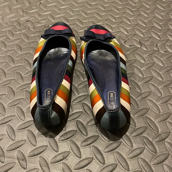 Coach Striped Legacy Ballet Flat Size 7 - Picture 4 of 6